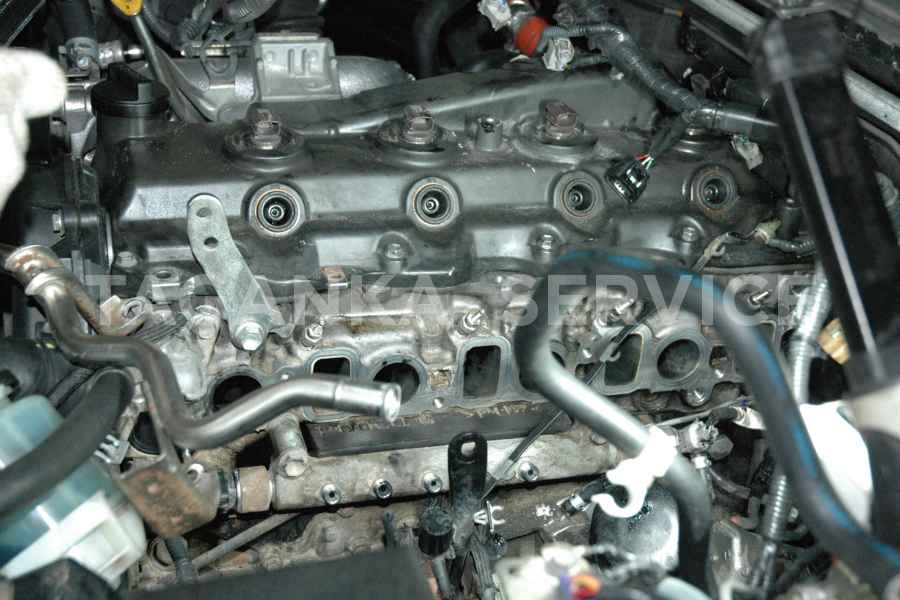 Чистка системы рециркуляции выхлопных газов (EGR) Toyota Land Cruiser Prado 150 - фото 2