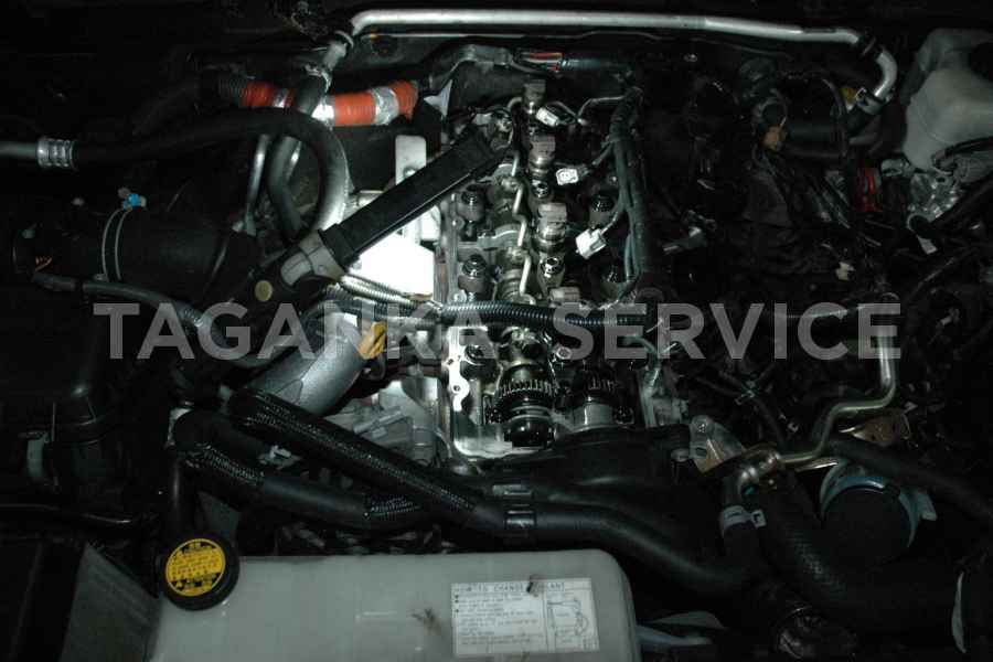 Чистка системы рециркуляции выхлопных газов (EGR) Toyota Land Cruiser Prado 150 - фото 8