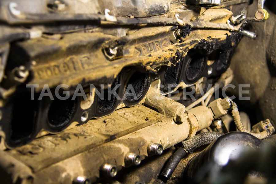 Чистка системы рециркуляции выхлопных газов Toyota Land Cruiser Prado 150 - фото 10