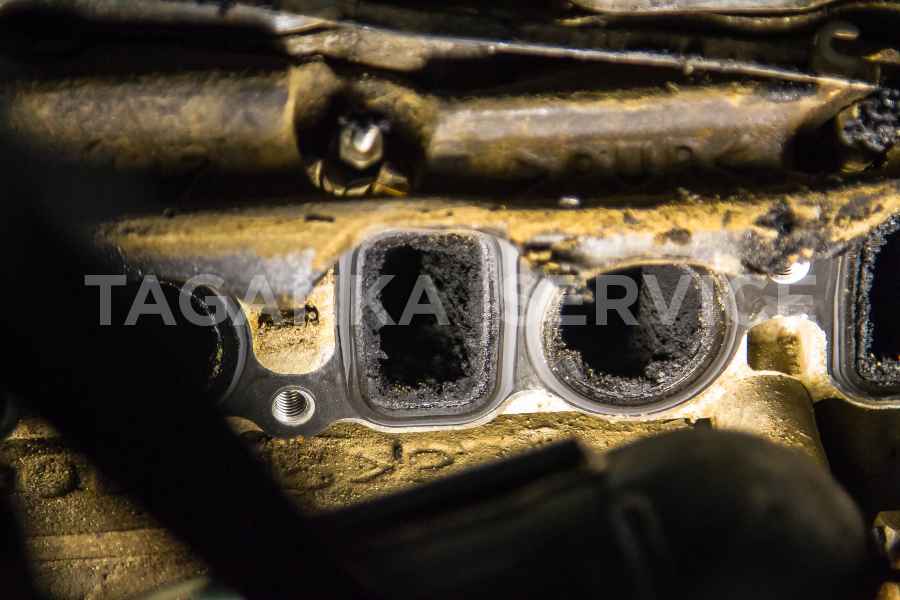 Чистка системы рециркуляции выхлопных газов Toyota Land Cruiser Prado 150 - фото 11