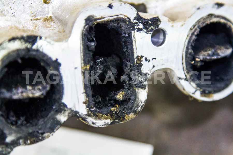 Чистка системы рециркуляции выхлопных газов Toyota Land Cruiser Prado 150 - фото 15