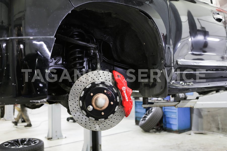 Правильная доработка тормозов при тюнинге системы Toyota Land Cruiser 200 - фото 10