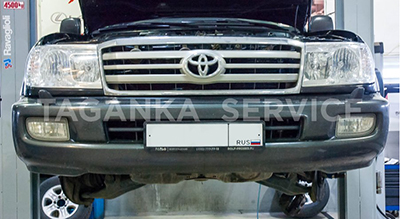 Блог - Система торможения “Toyota Land Cruiser 100”: устраняем ошибку механика