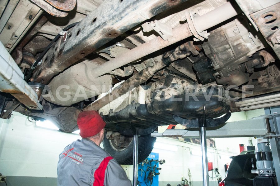 Техническое обслуживание тормозной системы “Toyota Land Cruiser Prado 120” - фото 10