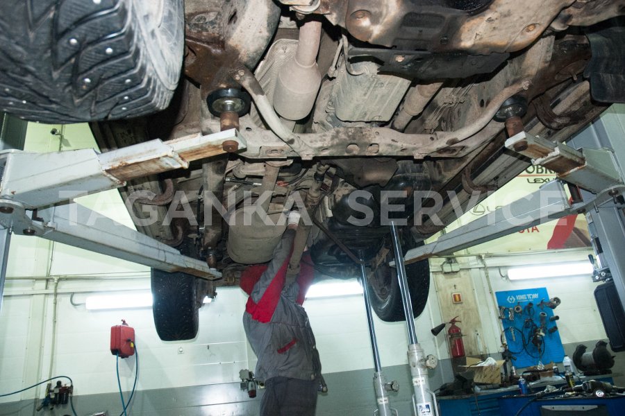 Техническое обслуживание тормозной системы “Toyota Land Cruiser Prado 120” - фото 9