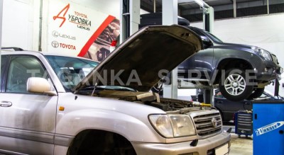 Блог - Техническое обслуживание Toyota Land Cruiser 100 – замена ремня ГРМ
