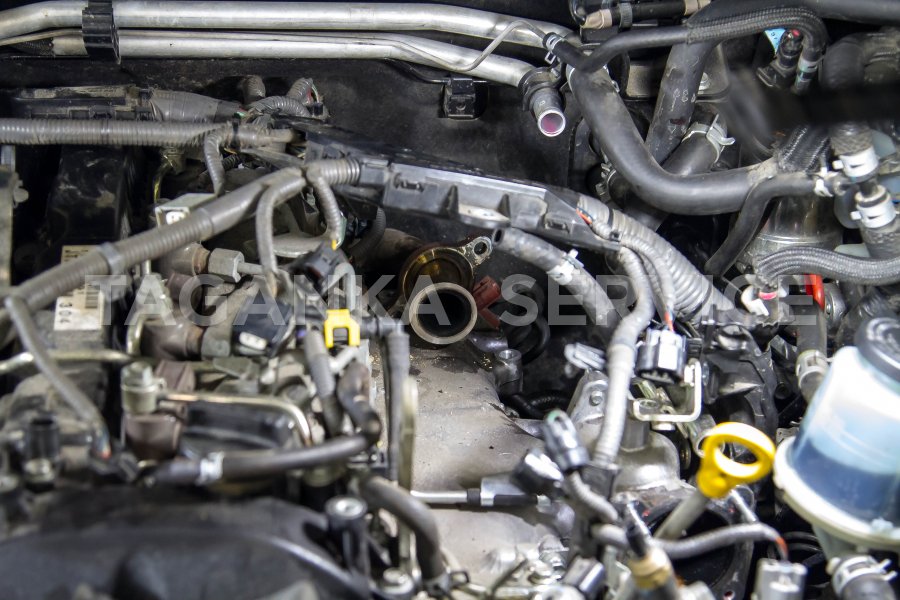 Toyota Land Cruiser Prado 150 – процедура чистки системы EGR - фото 9