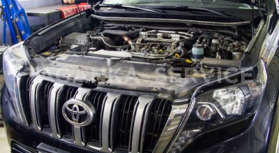 Блог - Toyota Land Cruiser Prado 150 – процедура чистки системы EGR
