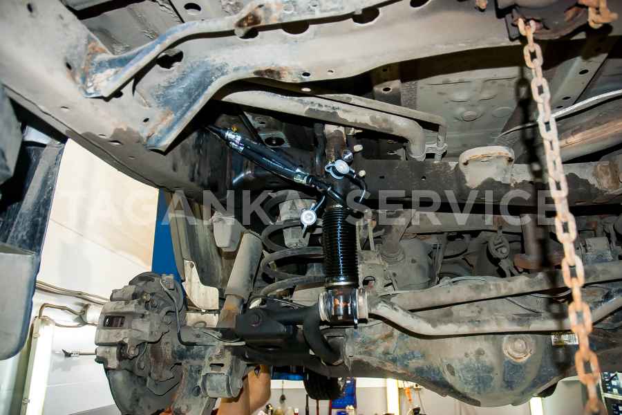 Установка новых трубок системы KDSS на Toyota Land Cruiser Prado 150 - фото 10