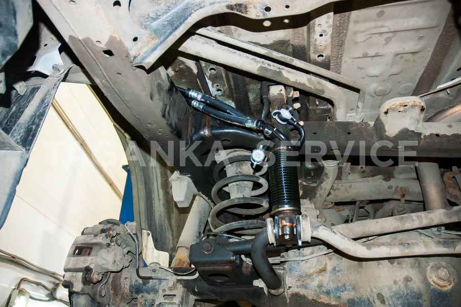 Установка новых трубок системы KDSS на Toyota Land Cruiser Prado 150 - фото 11