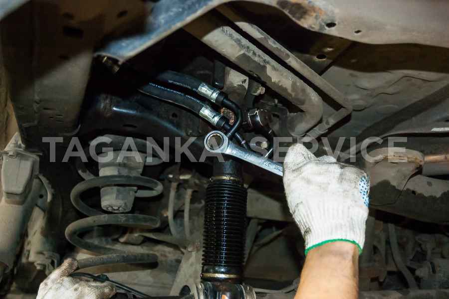 Установка новых трубок системы KDSS на Toyota Land Cruiser Prado 150 - фото 16