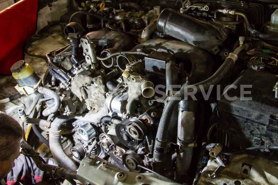 Замена цепи газораспределительного механизма на дизеле Toyota Land Cruiser 200 - фото 11