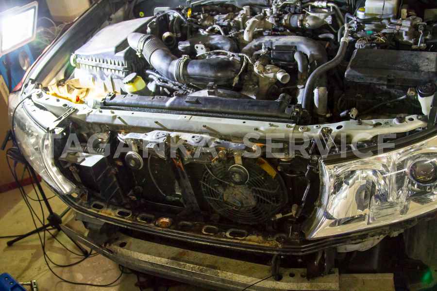 Замена цепи газораспределительного механизма на дизеле Toyota Land Cruiser 200 - фото 13
