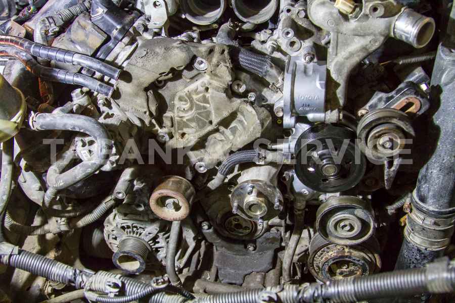 Замена цепи газораспределительного механизма на дизеле Toyota Land Cruiser 200 - фото 7