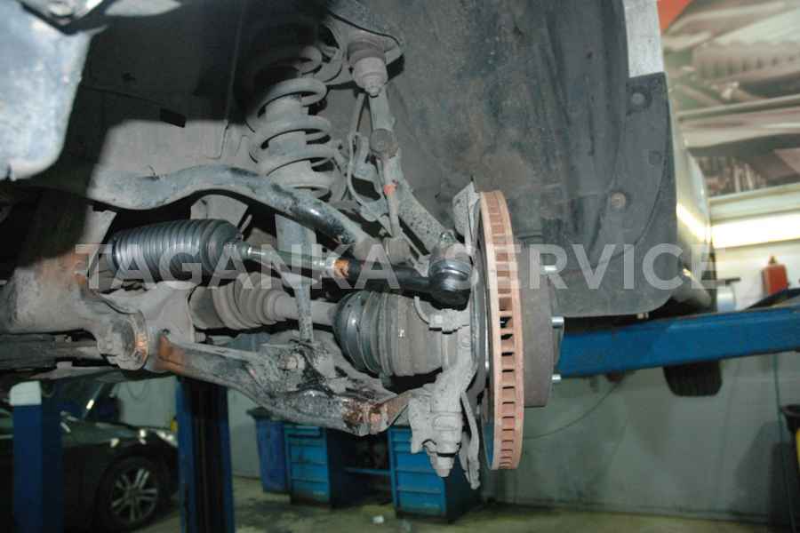 Замена рулевых наконечников и устранение посторонних стуков Toyota 4Runner - фото 12