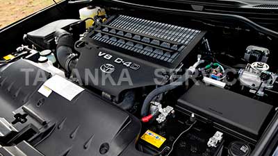 Блог - Замена трубки клапана EGR и стартера на двигателе 1VD-FTV автомобиля TLC200